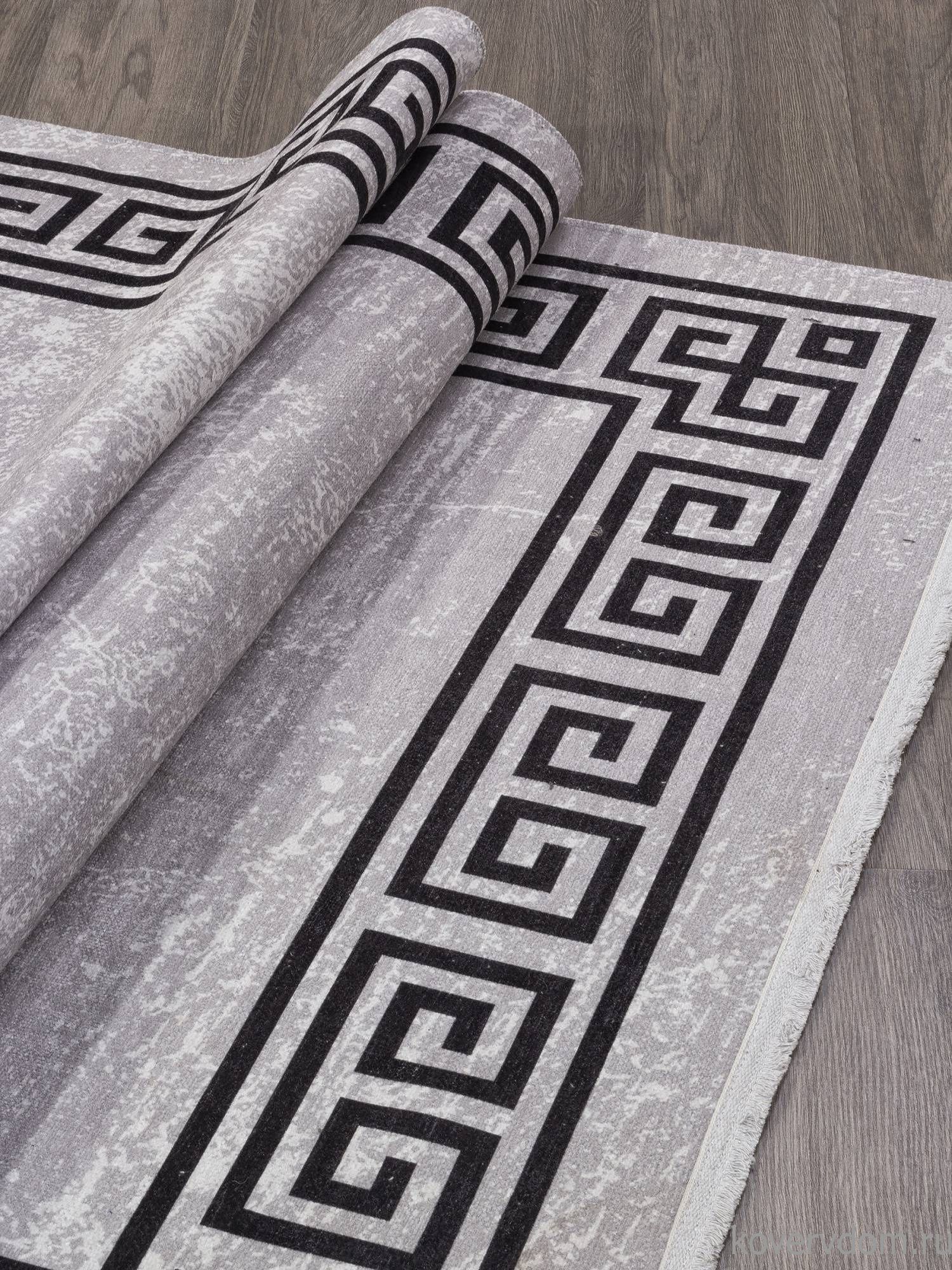 Ковер LOTUS AB194A GREY / BLACK