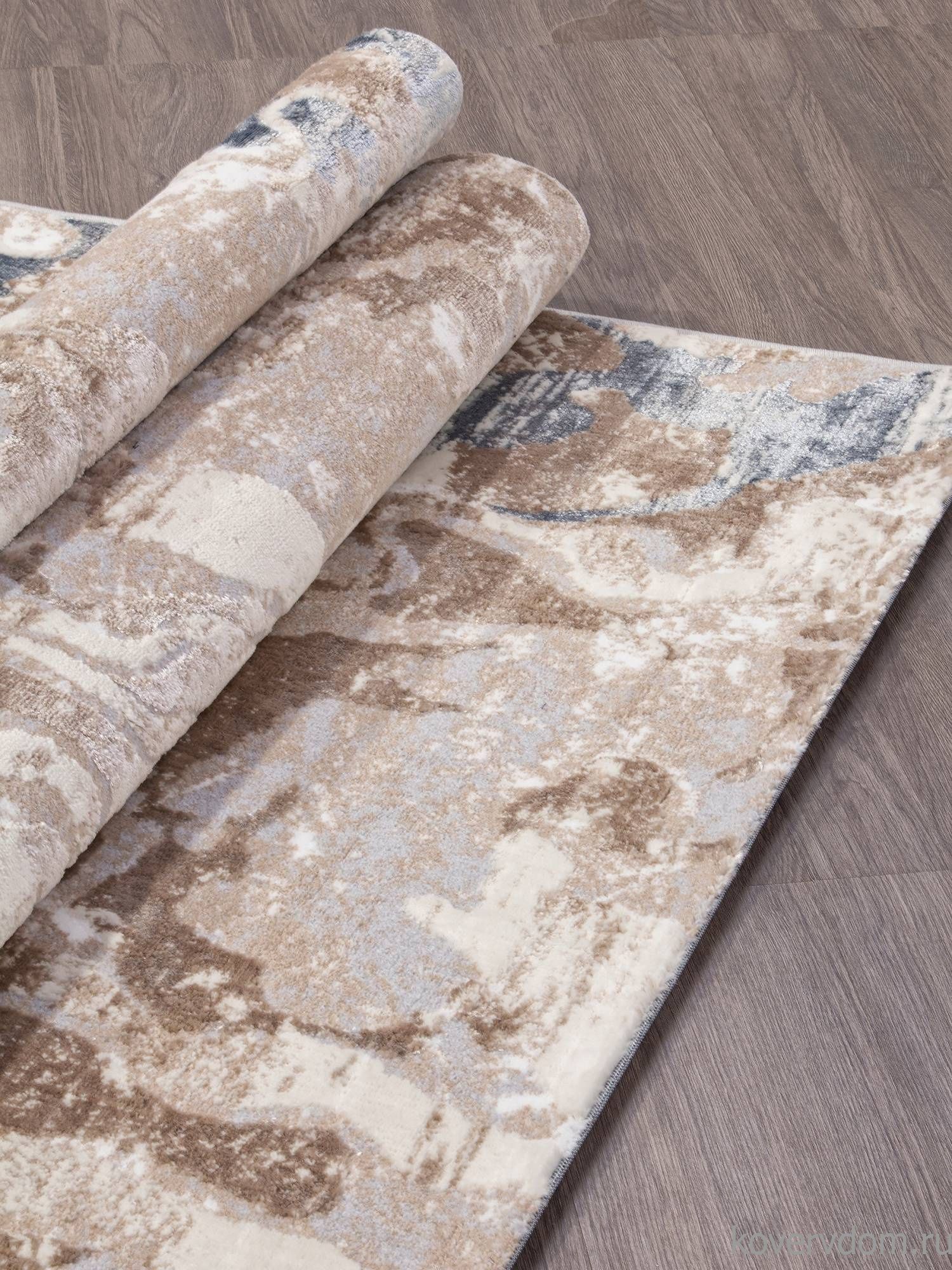 Ковер PERU D070B CREAM SHIRINK / BLUE FDY Ковер PERU D070B CREAM SHIRINK / BLUE FDY