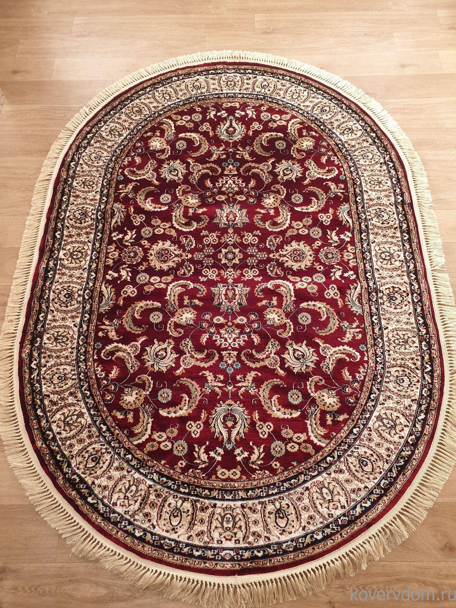 Ковер BROOKLYN 08616R RED / RED Овал