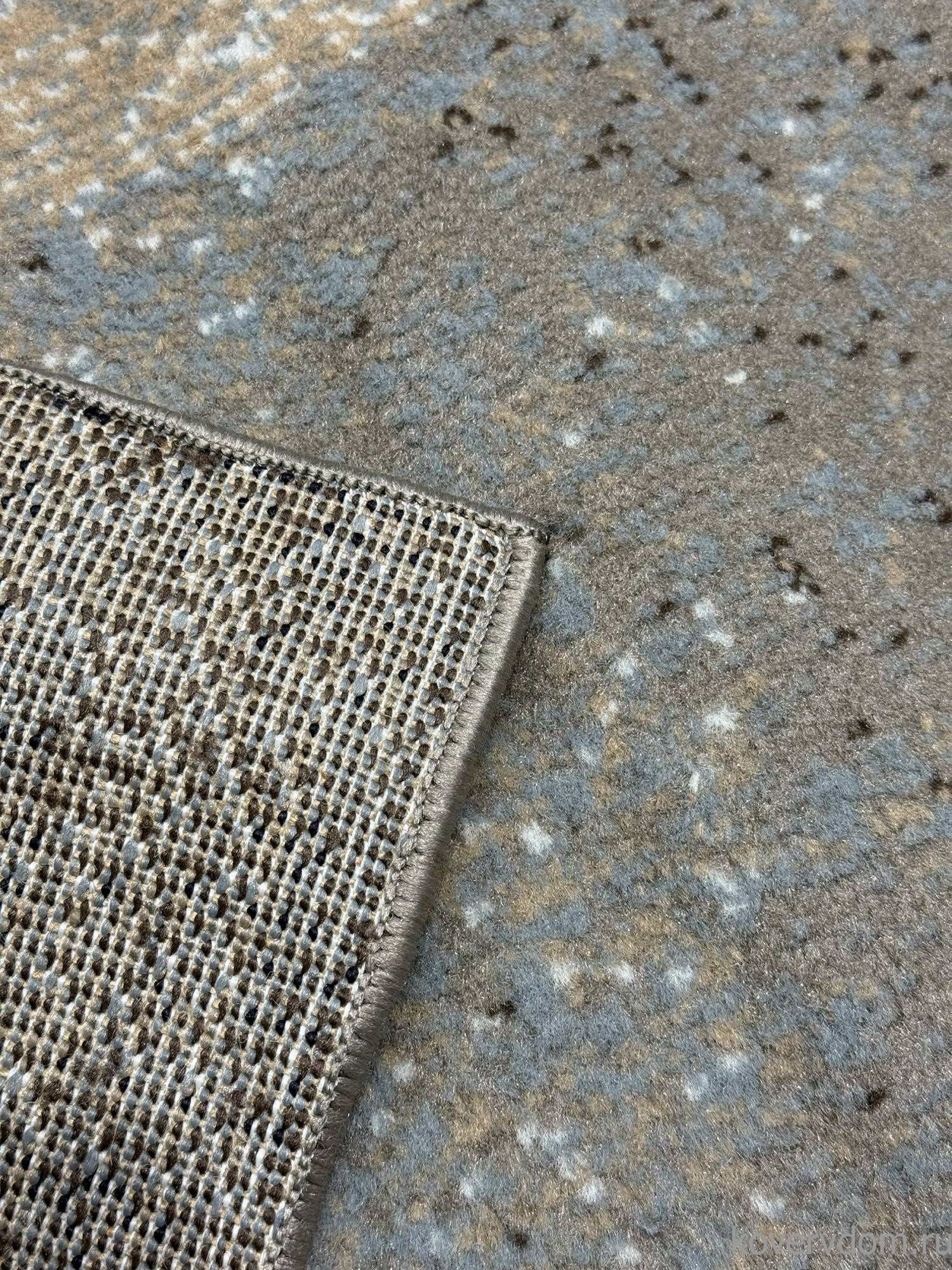 Ковер PRAGA 06052A BROWN / TOZ GRI