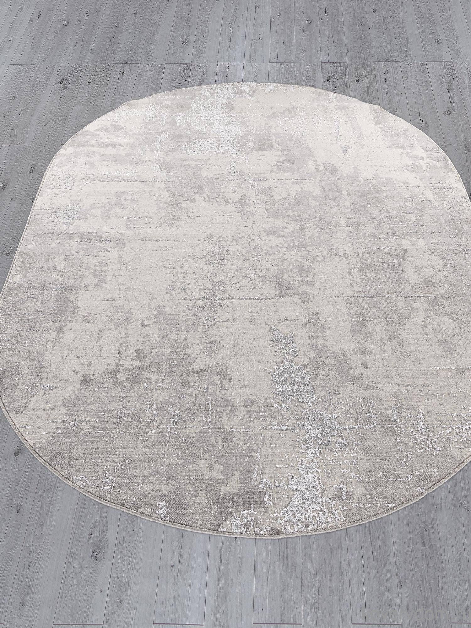 Ковер LIMAN-A F169 CREAM-GRAY Овал