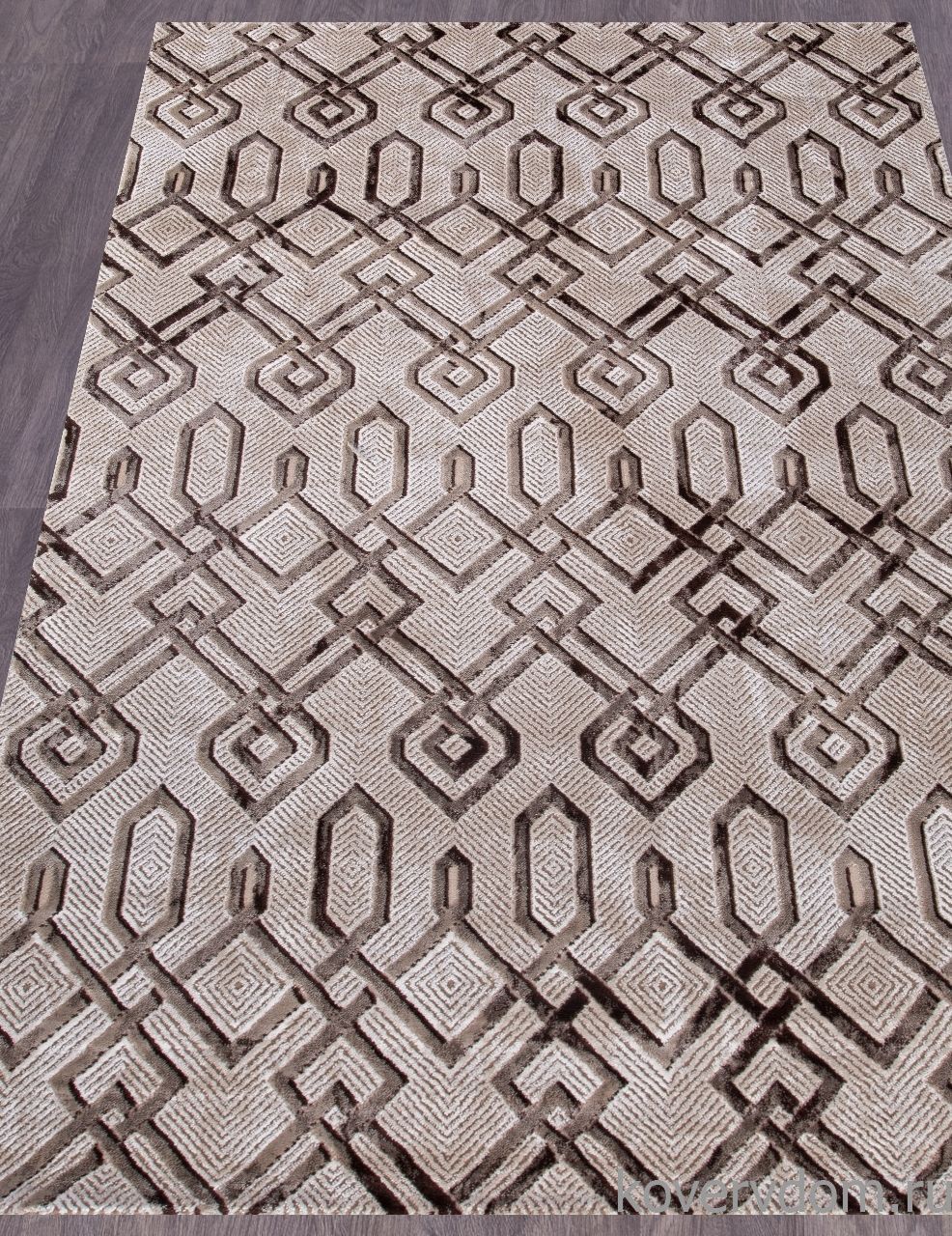 Ковер ARMINA 04049B DARK BROWN Ковер ARMINA 04049B DARK BROWN