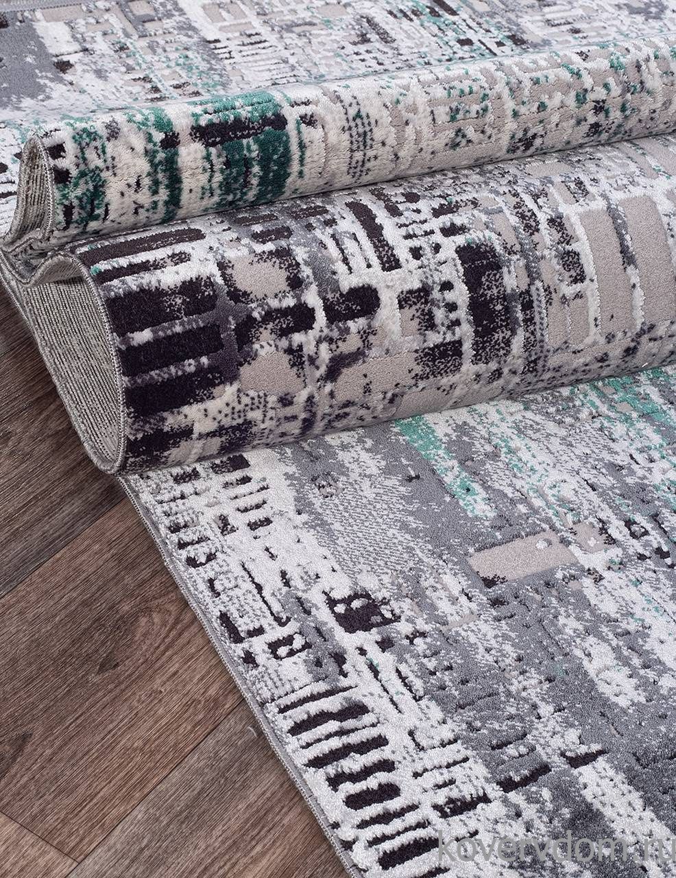 Ковер ROXANNE 17132 L.GREY / D.GREY