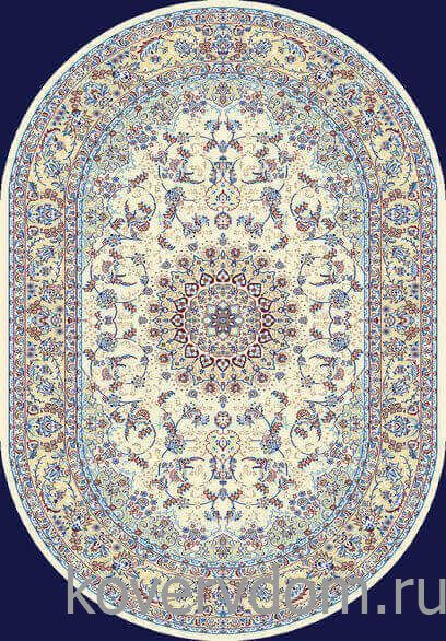 Ковер Hunnu Wool+Viscose Oval 6C1101 001 Ковер Hunnu Wool+Viscose Oval 6C1101 001