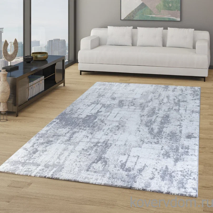 Ковер Coruna B0482B Grey-Kemik Ковер Coruna B0482B Grey-Kemik