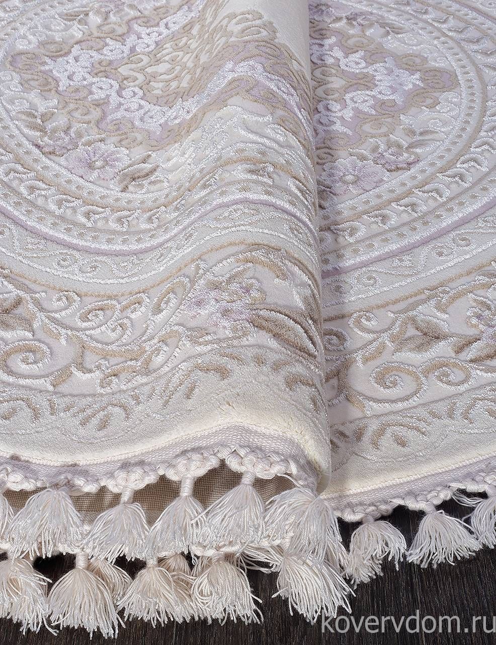 Ковер HUNKAR 7910 PURPLE / PURPLE Овал