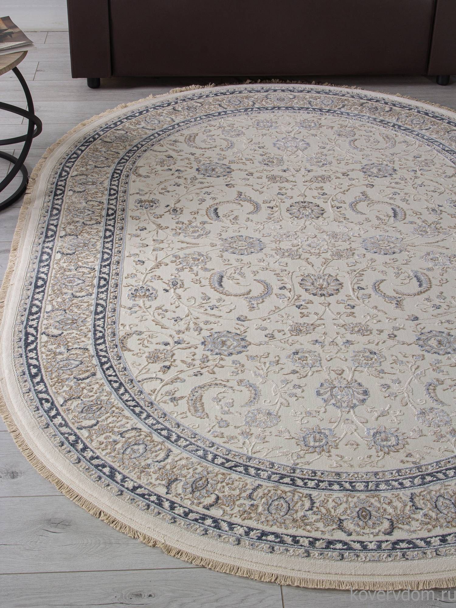 Ковер MELODY 35848Z CREAM / CREAM Овал Ковер MELODY 35848Z CREAM / CREAM Овал