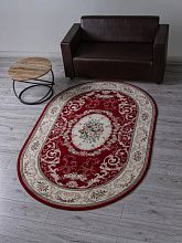 Круглый ковер COLIZEY D066 RED Овал