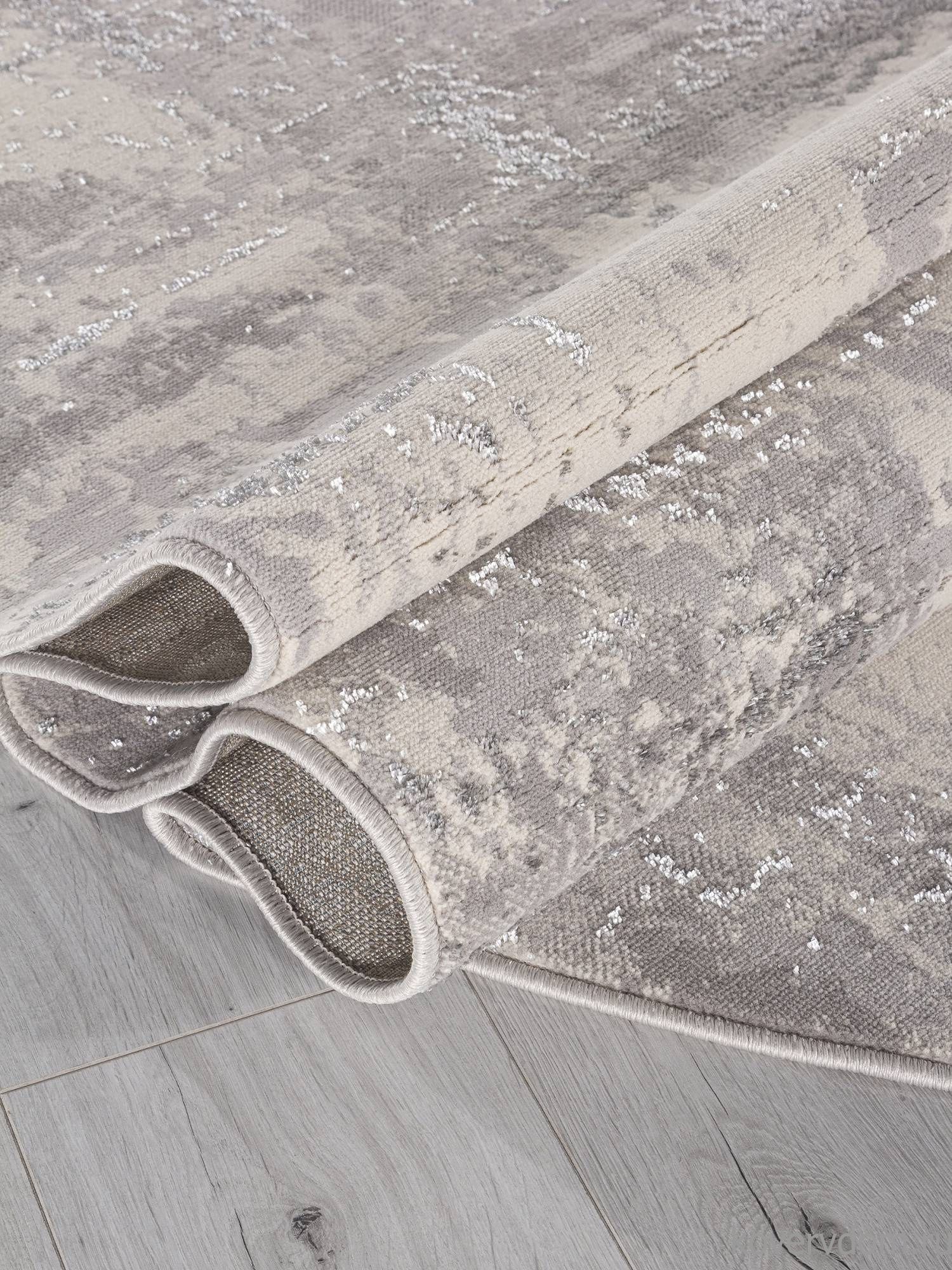 Ковер LIMAN-A F169 CREAM-GRAY Овал