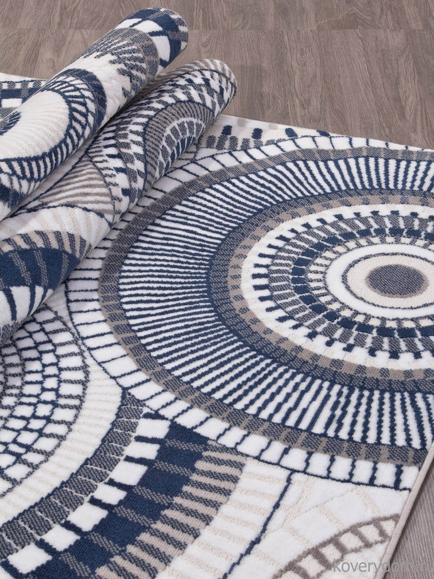 Ковер RICHI 8668 GRAY-BLUE