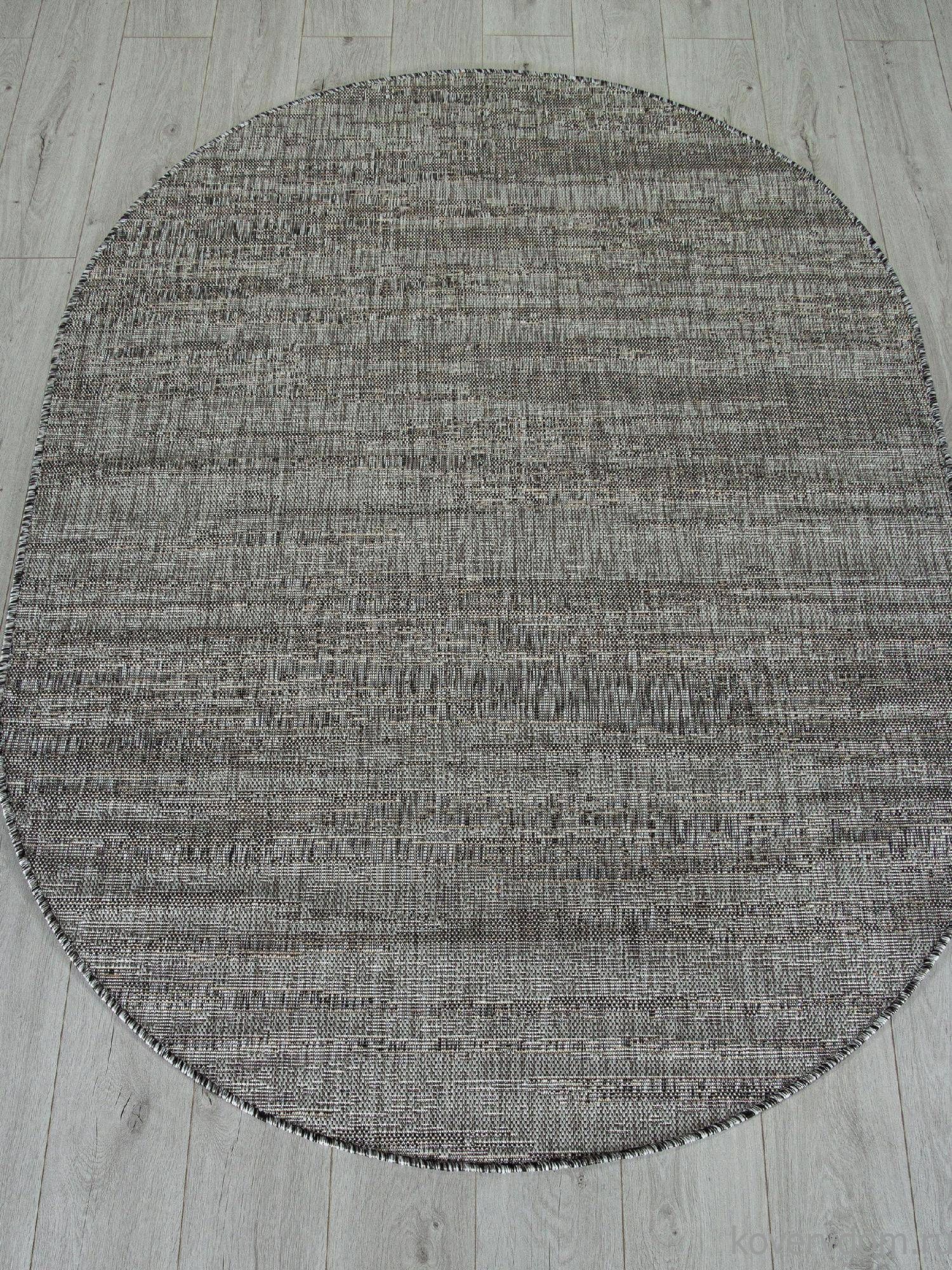 Ковер KAIR S143 DARK GRAY Овал Ковер KAIR S143 DARK GRAY Овал