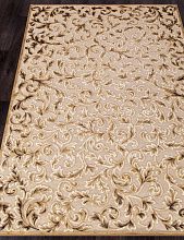 Пушистый ковер из вискозы ГЕНОВА 38496 626260 V Бежевый/ Коричневый