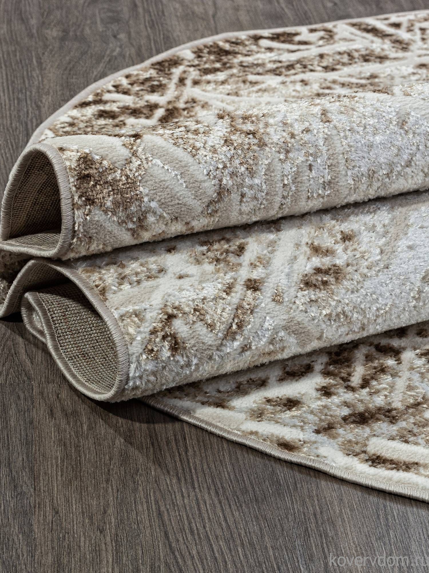 Ковер ANTEP O1704 665 CREAM / VIZON Овал Ковер ANTEP O1704 665 CREAM / VIZON Овал