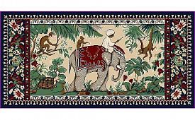 Круглый ковер Слон