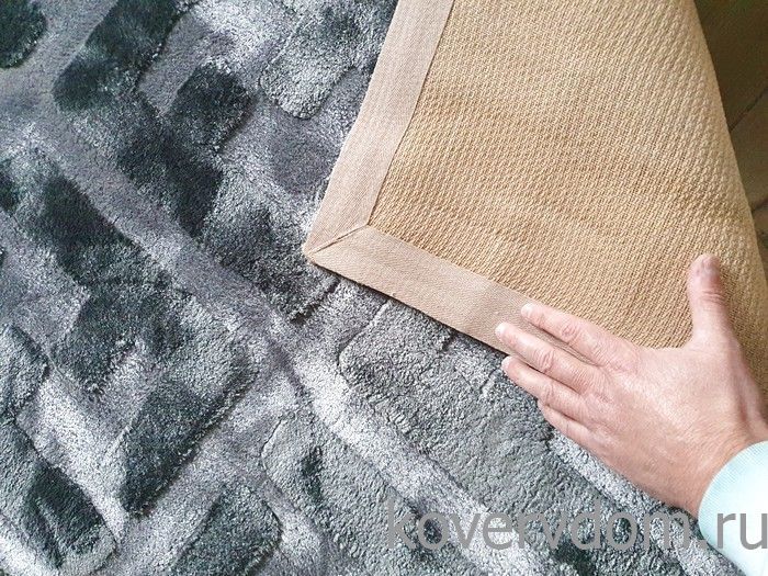 Ковер ручной работы FENDI-V22V24 grey