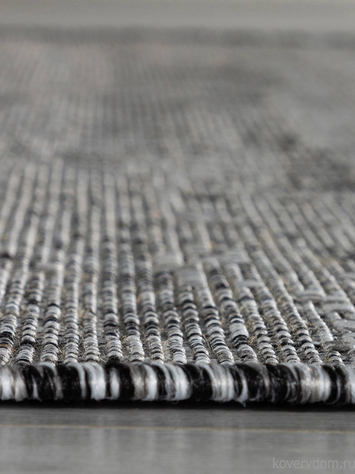 Ковер KAIR S143 DARK GRAY Овал Ковер KAIR S143 DARK GRAY Овал