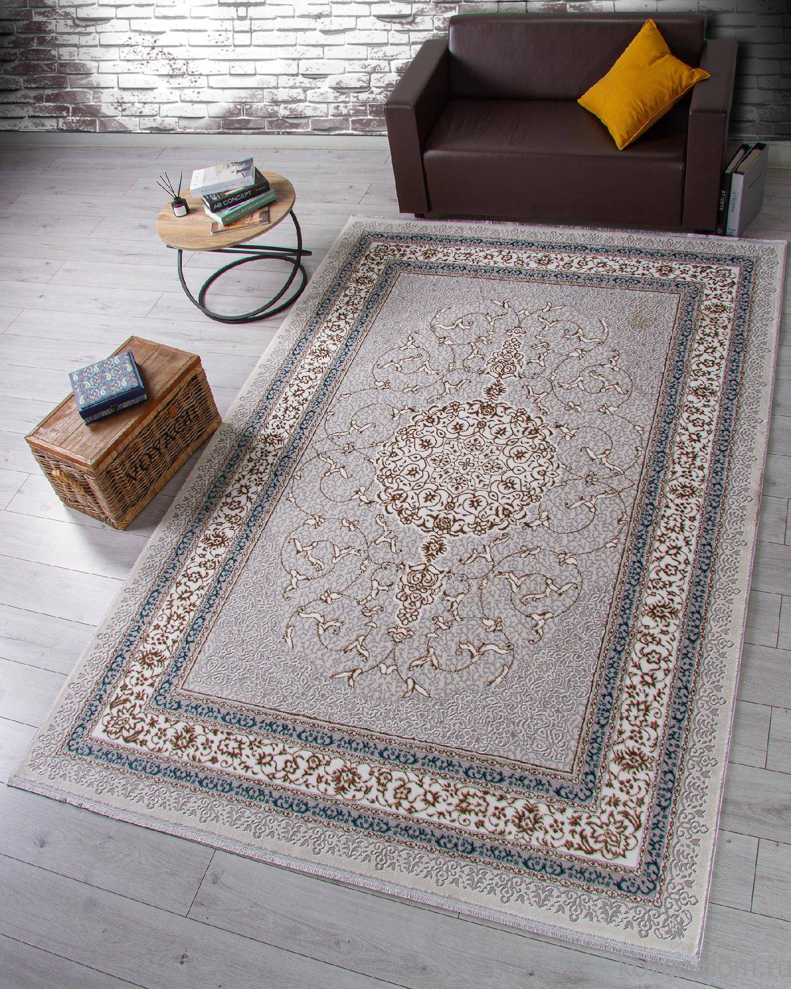 Ковер HALIF F641 GREEN-BLUE