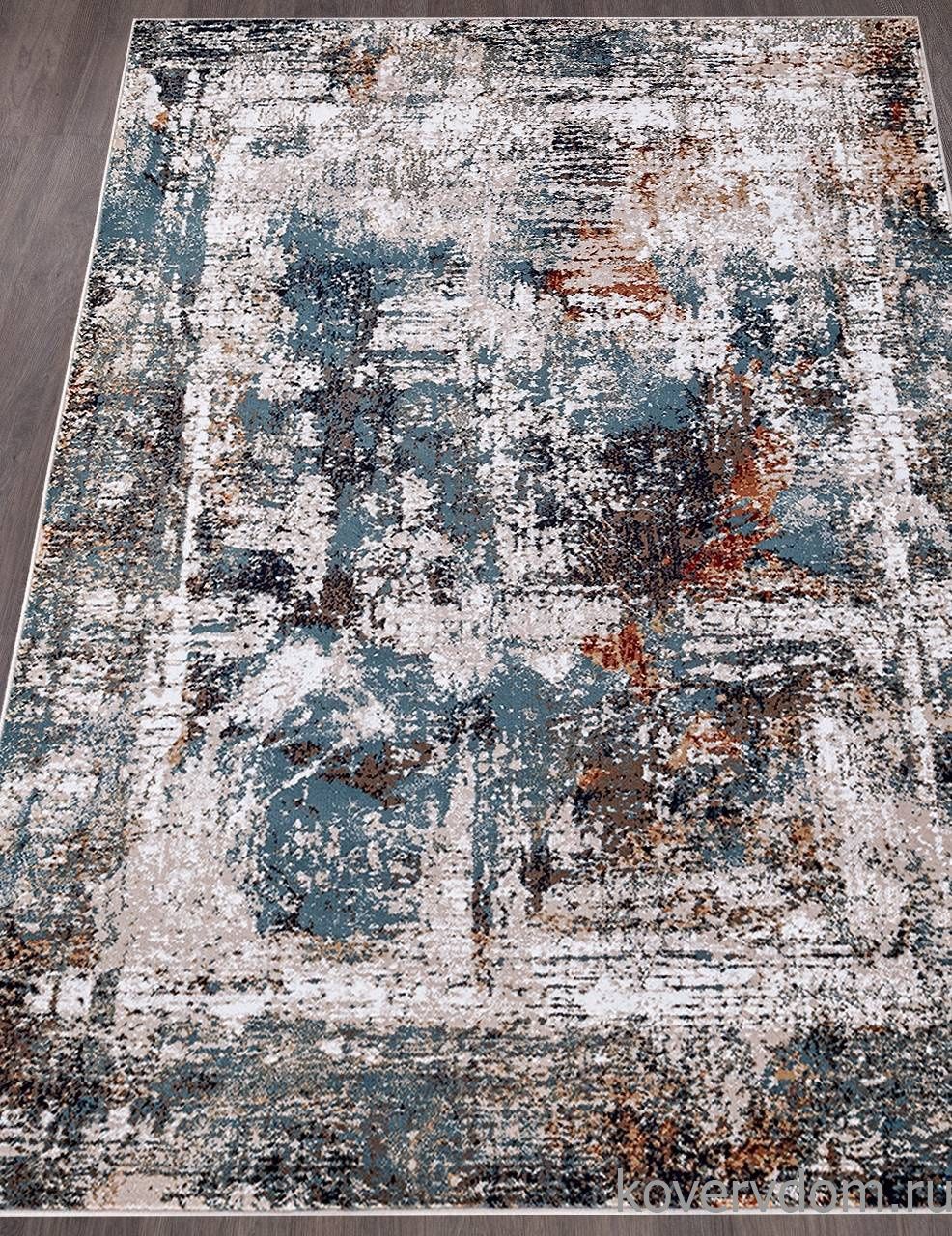 Ковер RICHMOND D865 CREAM-BLUE Ковер RICHMOND D865 CREAM-BLUE