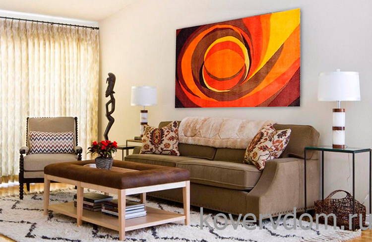 Ковер  детский AMIGO Vortex orange